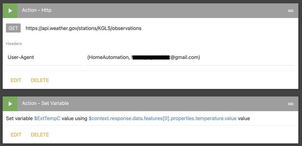 Help with setting a context variable from HTTP response - SharpTools.io ...