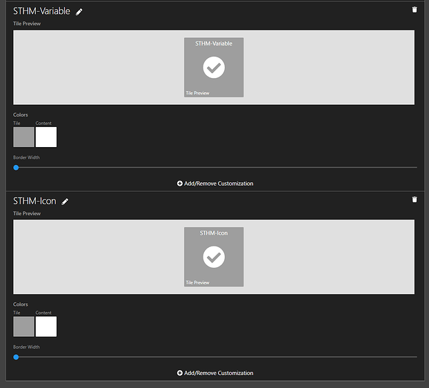 How to move text / labels in tiles with CSS - SharpTools.io (web ...