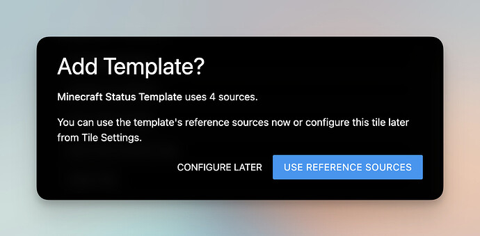 Use Super Tile Template
